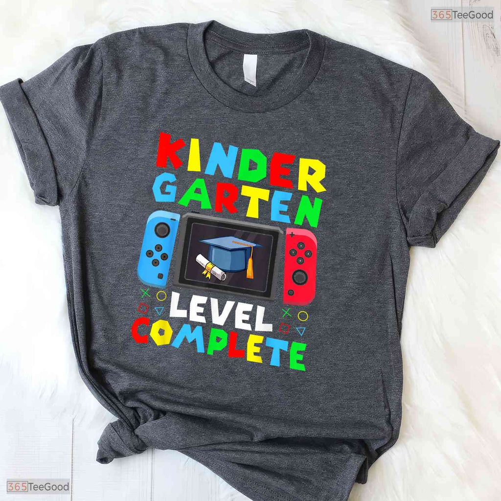 Level Up Senior Video Gamer Boys Graduation Class Of 2026 Celebration T-Shirt