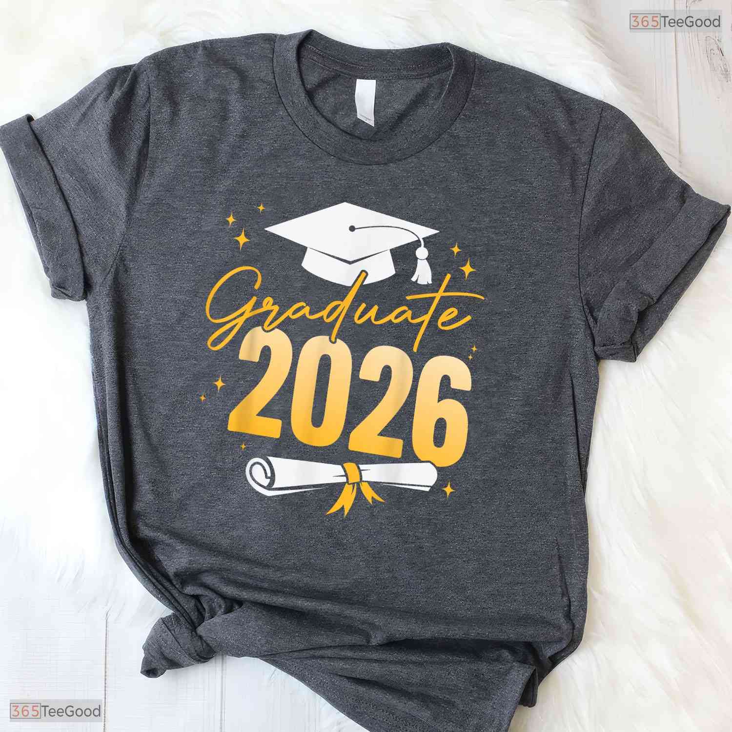 Awesome Graduate Class of 2026 Done Graduation Senior Grad Student T-Shirt
