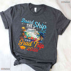Board The Ship It's Graduation Trip 2026 Senior Cruise Party Vacation T-Shirt