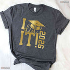 Yes I Did It 2026 Graduate For Class of 2026 Graduation Commemorative T-Shirt