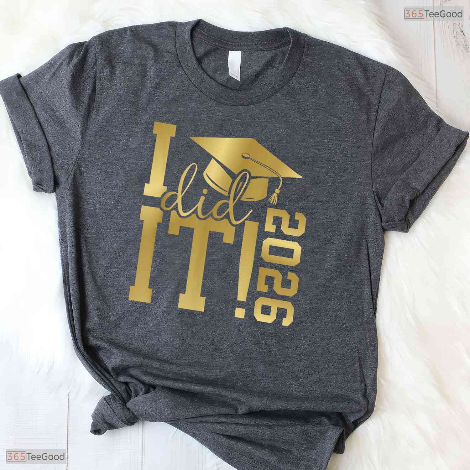 Yes I Did It 2026 Graduate For Class of 2026 Graduation Commemorative T-Shirt