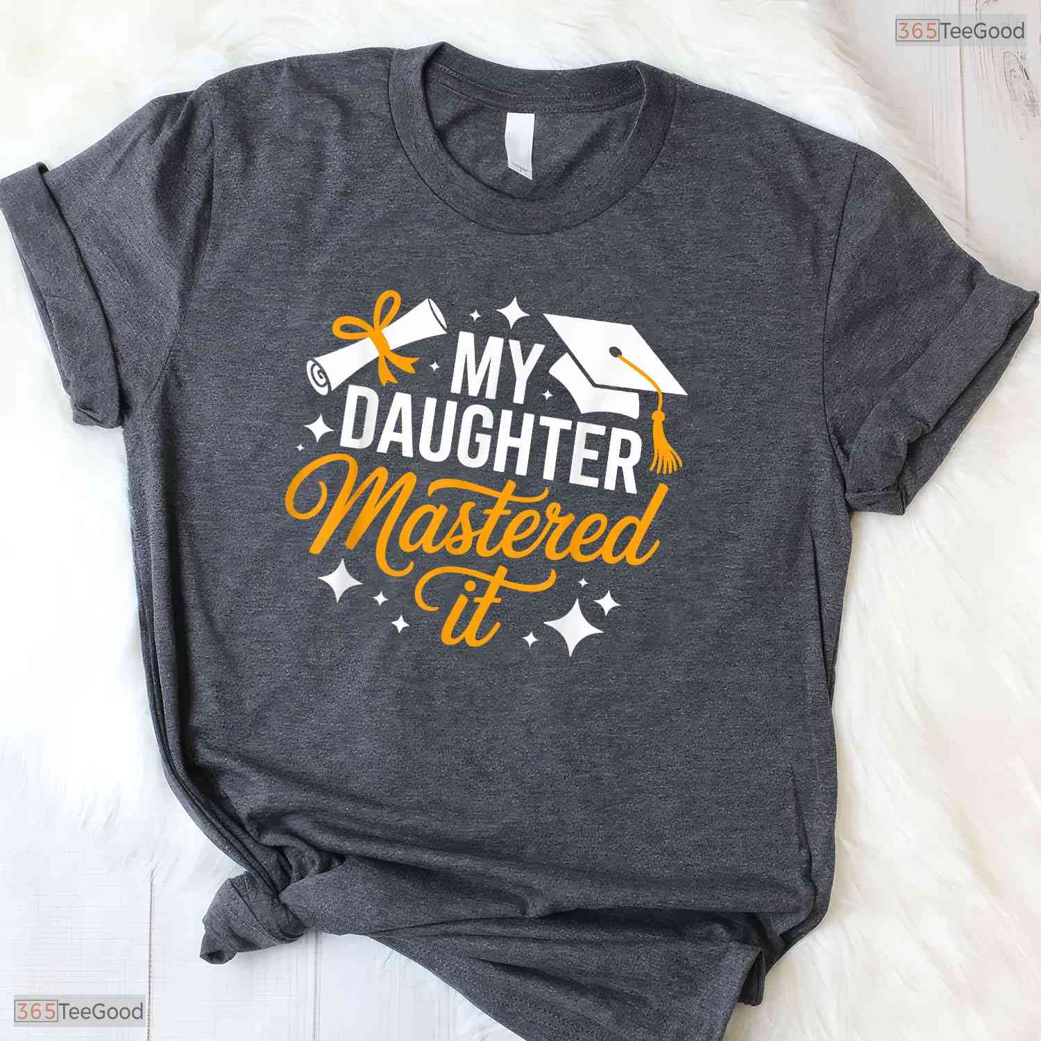 Proud Parent Masters Degree Graduation My Daughter Mastered It 2026 T-Shirt