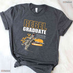 Cosmic Galaxy Space Fighter Rebel Graduate 2026 Science Fiction Party T-Shirt