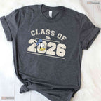 Classic Cartoon Duck Friends Graduation Class Of 2026 Celebration Party T-Shirt