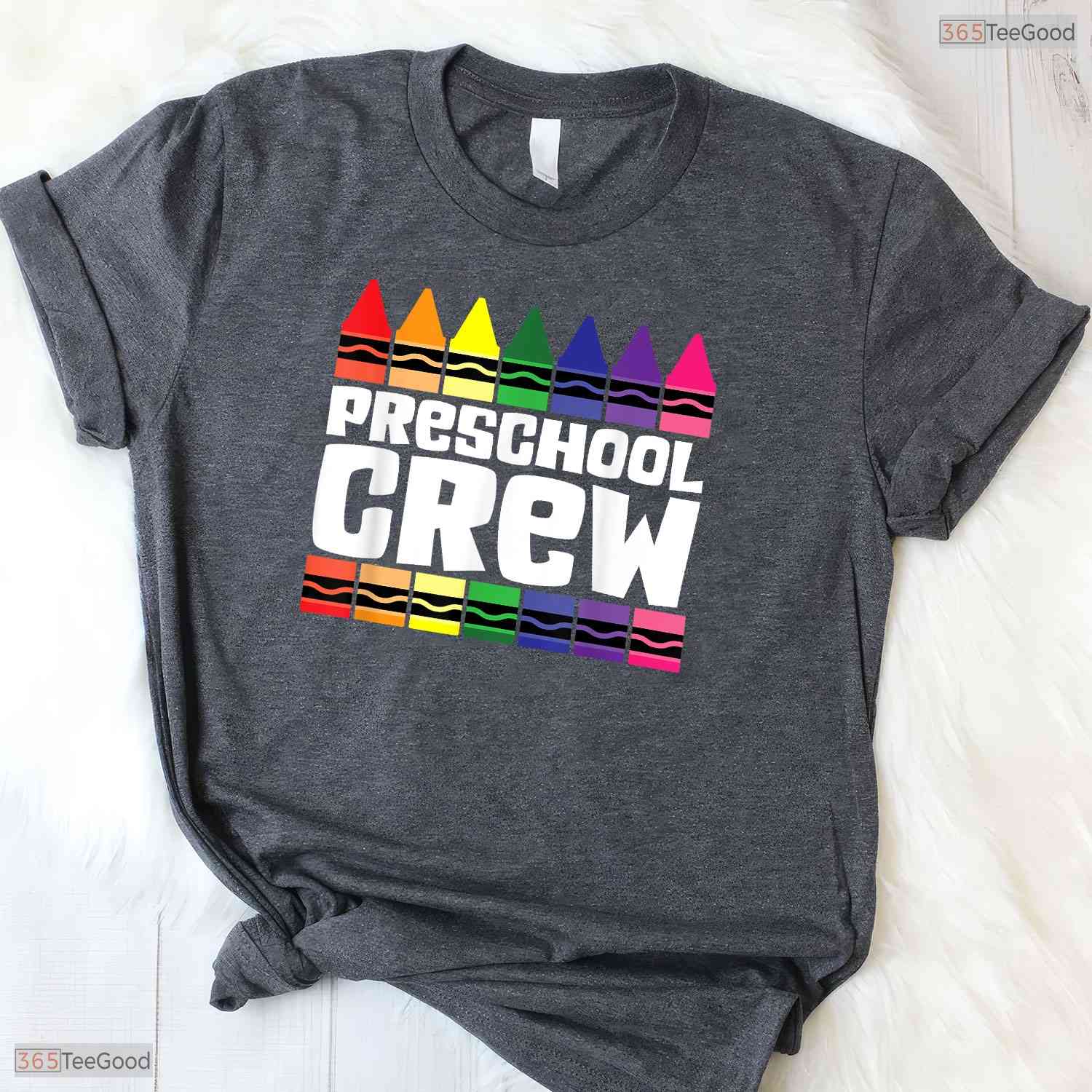 Awesome Preschool Crew Pre-K Tribe Back To School Teacher Student Matching T-Shirt