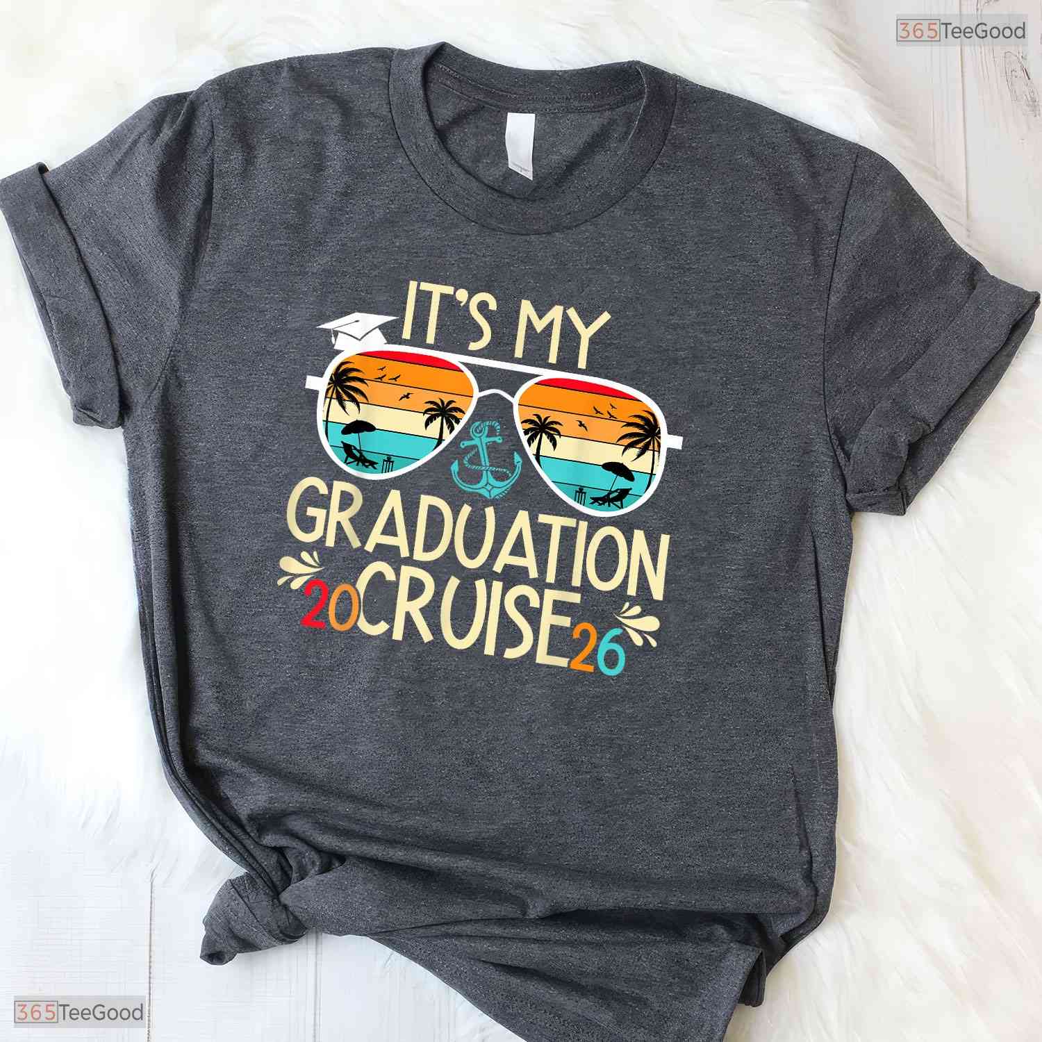 Matching It Is My Graduation Cruise 2026 Graduate Cruising Family Vacation T-Shirt