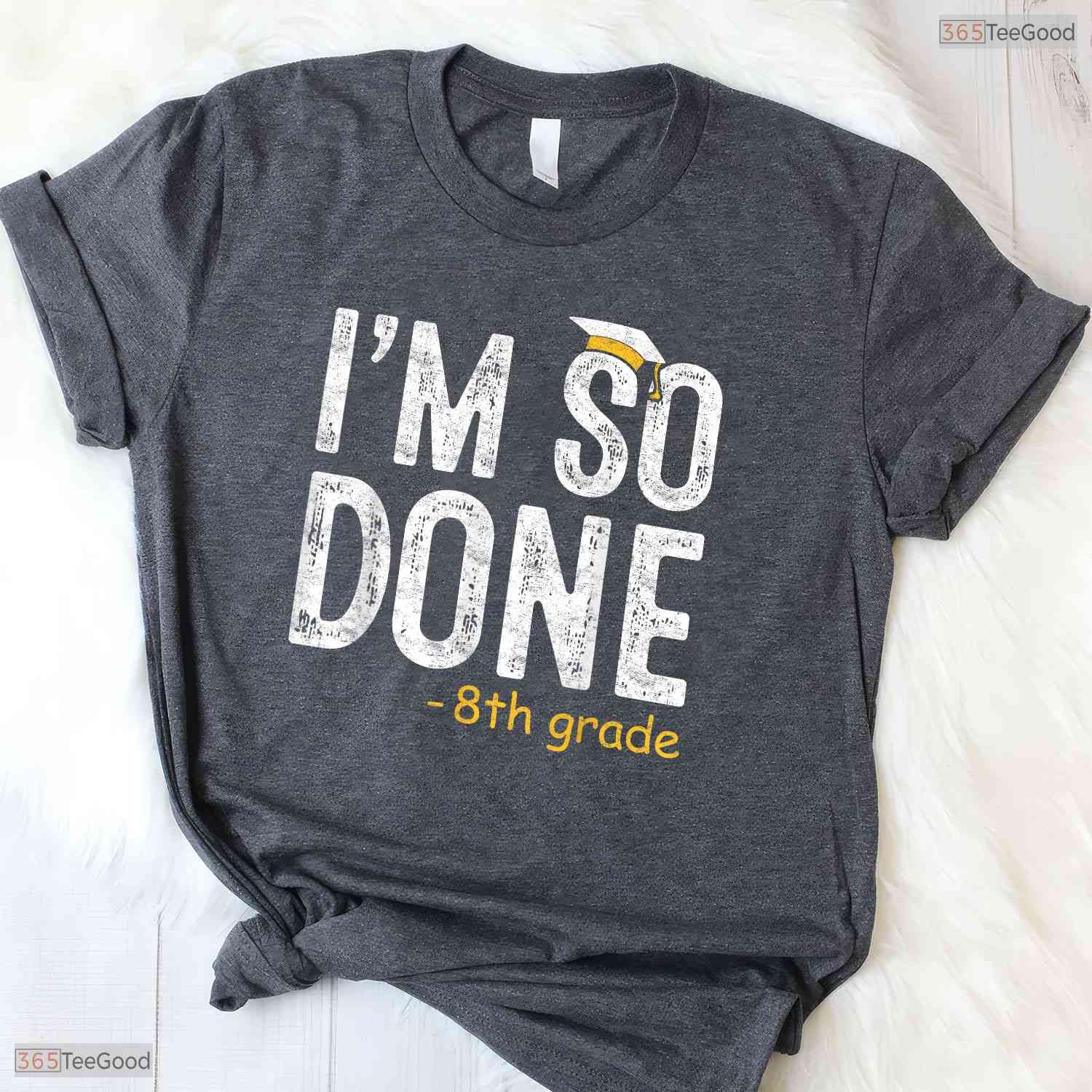 Funny I Am So Done 8th Grade Graduation Gifts For Eighth Graders Boy T-Shirt