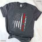 Patriotic Senior Year 2026 American Flag USA Graduation Class Of 2026 T-Shirt