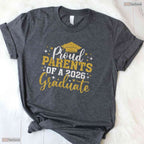 Supportive Parents Senior 2026 Proud Parents Of A 2026 Graduate Family Day T-Shirt