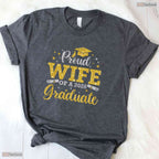 Loving Proud Wife Of A 2026 Graduate Senior 2026 Graduation Gifts For Him T-Shirt