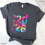 Classic Senior 2026 Class Of 26 High School College Graduation Commemorative Shirt