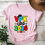 Awesome Kids VPK Graduation VPK Grad 2026 Pre-K Early Learning Celebration T-Shirt