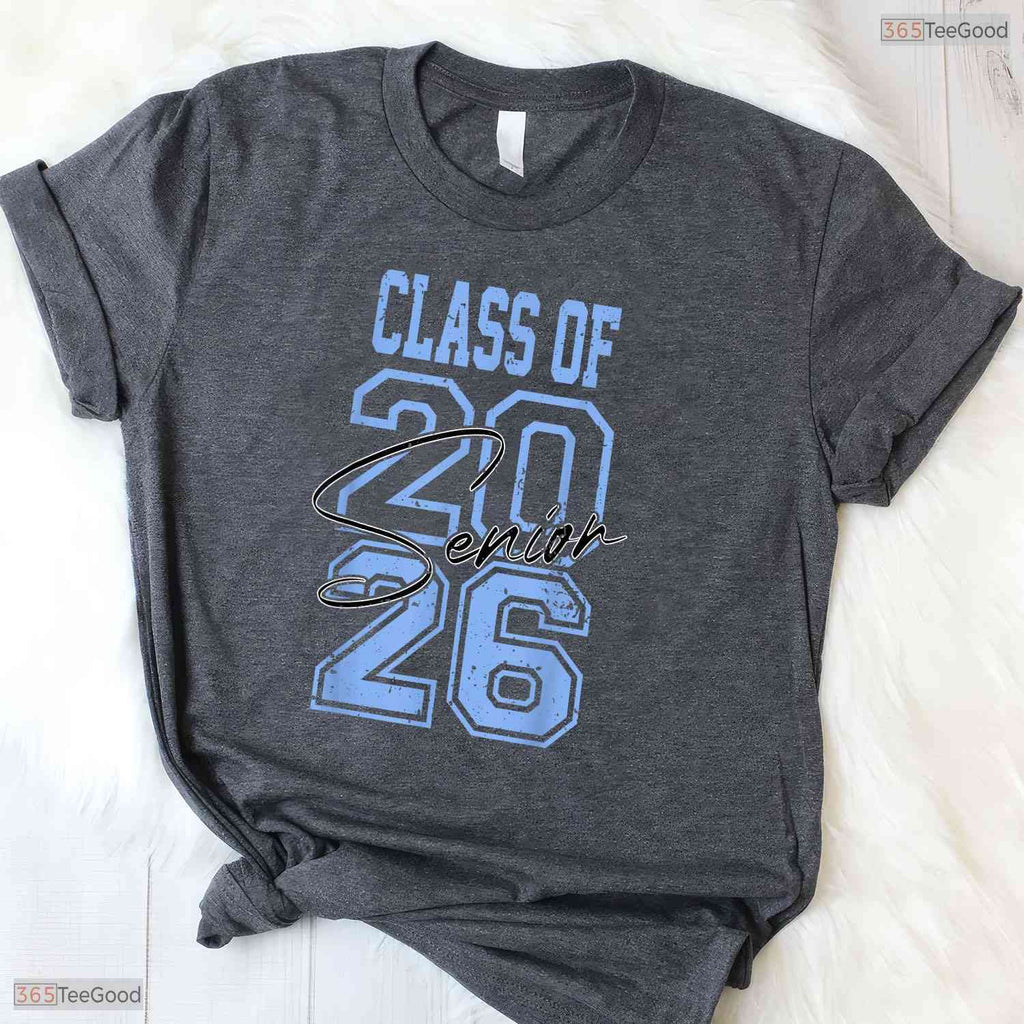 Essential Class Of 2026 Senior Year 2026 Graduation Commemorative Party T-Shirt