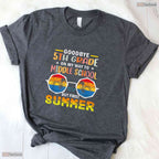 Awesome Goodbye 5th Grade Last Day Of School Graduation To 6th Grade Kids T-Shirt