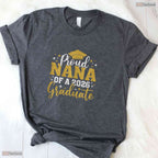 Supportive Nana Senior 2026 Proud Nana Of A Class Of 2026 Graduate Family T-Shirt