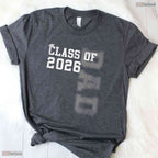 Proud Dad Of A 2026 Graduate Father Of High School Senior Graduation Party Shirt