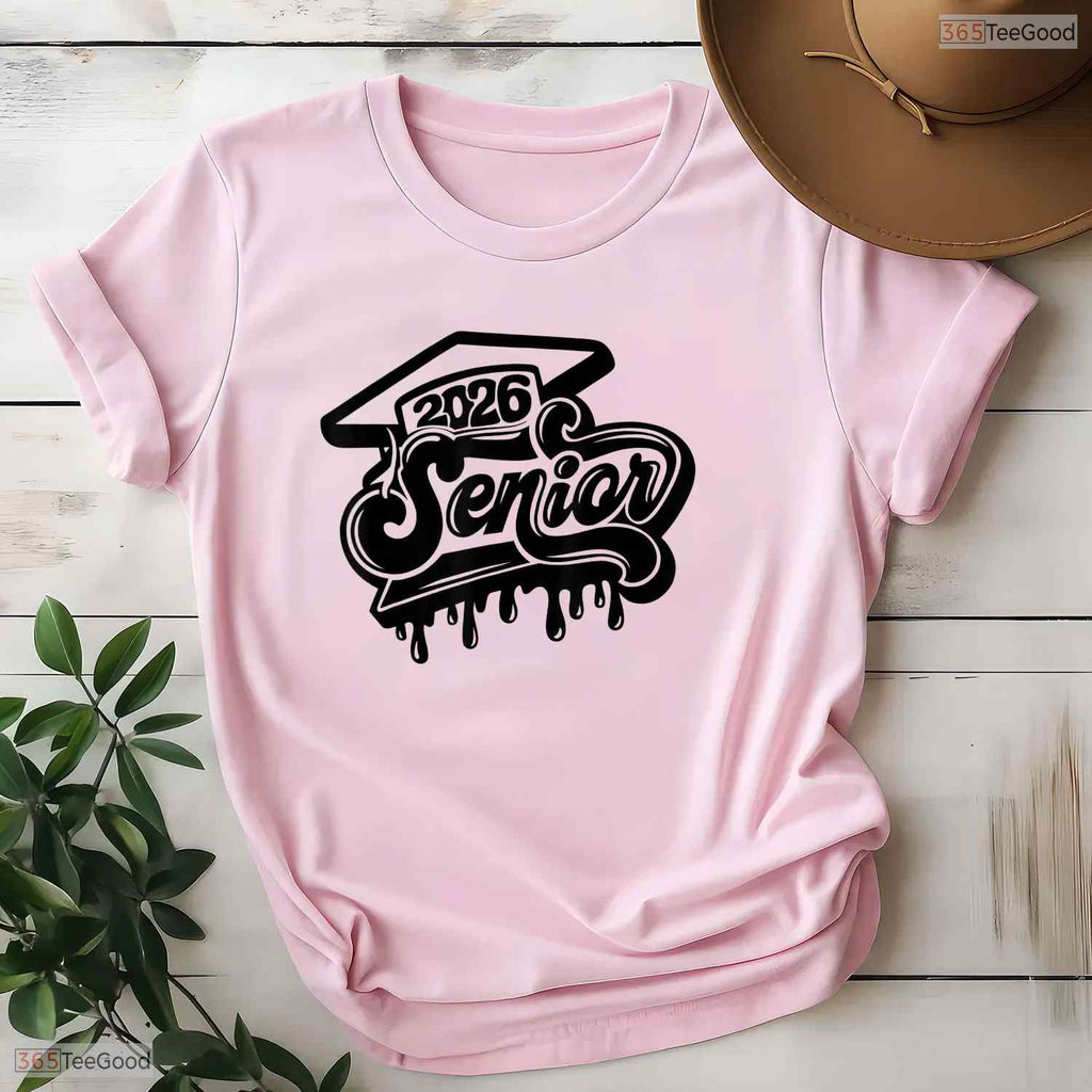 Stylish Cool Senior 2026 Design Graduation Shirt For Him Her And Graduates