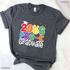 Pre-K Graduate 2026 Preschool Graduation Class Of 2026 Kids Moving Up Shirt