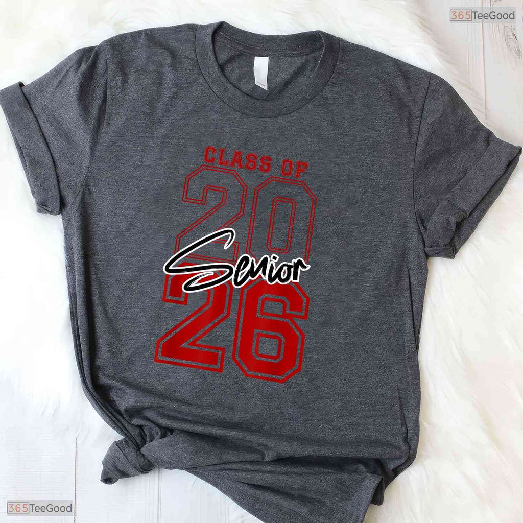 Class Of 2026 Senior High School And College Graduate Celebration T-Shirt