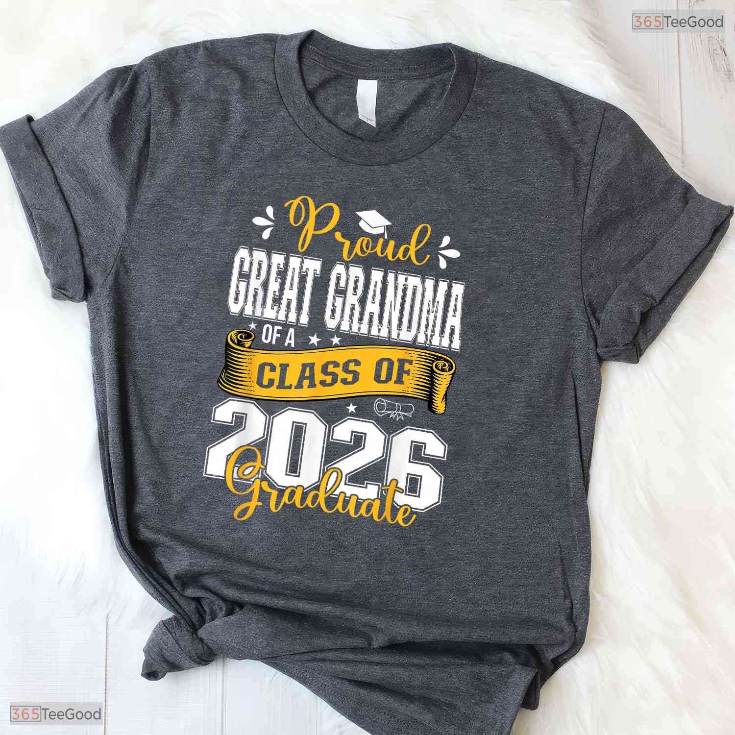 Proud Great Grandma Of A Class Of 2026 Graduate Senior Ceremony Family Shirt