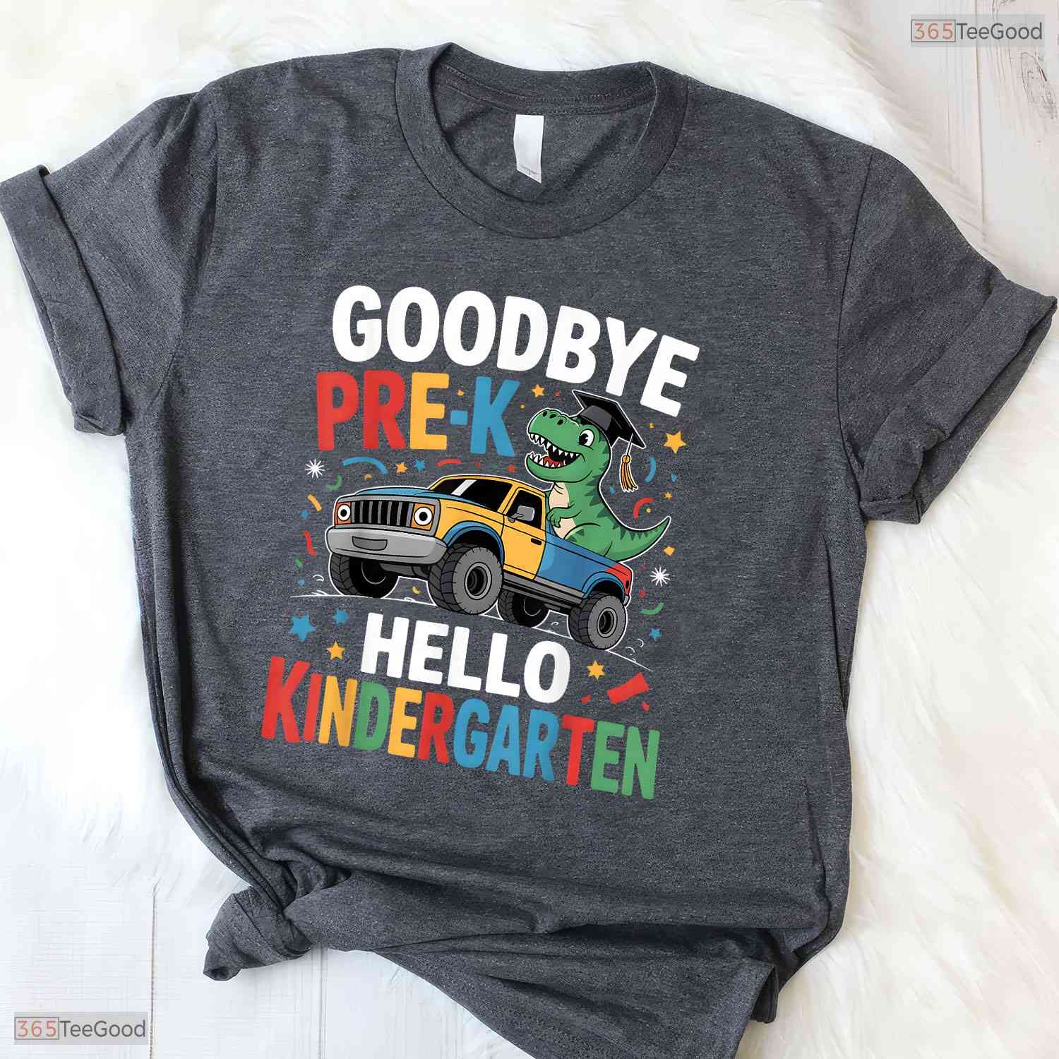 Goodbye Pre-K Hello Kindergarten Preschool Graduation 2026 Last Day Of Shirt