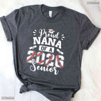 Proud Nana Of A 2026 Senior Baseball Player Graduate Sports Family T-Shirt