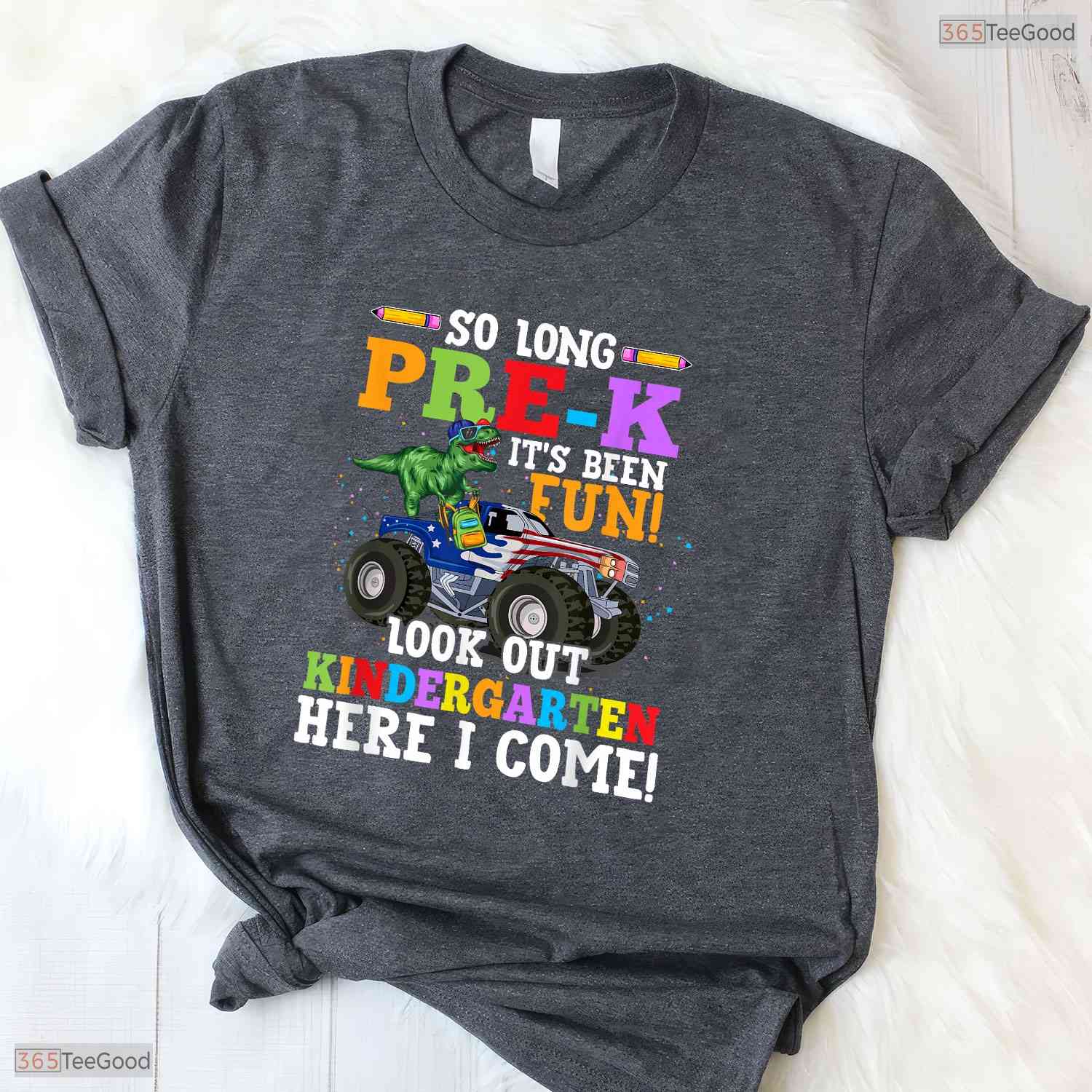 So Long Pre-K Its Been Fun Look Out Kindergarten Here I Come Graduation T-Shirt