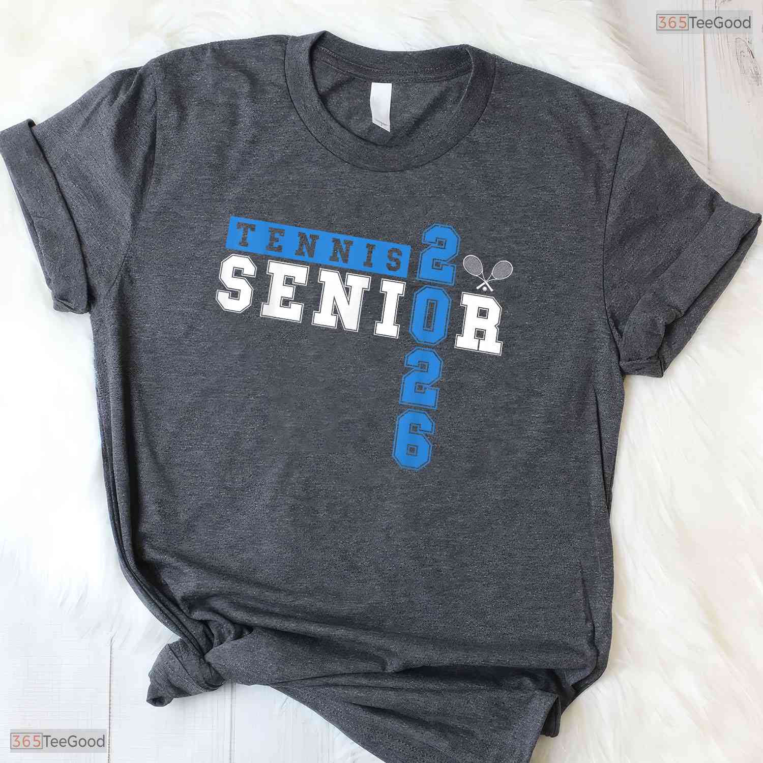 Tennis Senior Night 2026 Class Of 2026 Graduation Sports Team Athlete T-Shirt