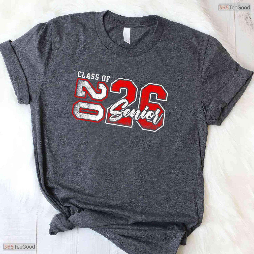 Class Of 2026 Senior Graduation Apparel For Men Commemorative Party T-Shirt