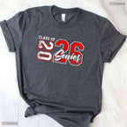 Class Of 2026 Senior Graduation Apparel For Men Commemorative Party T-Shirt