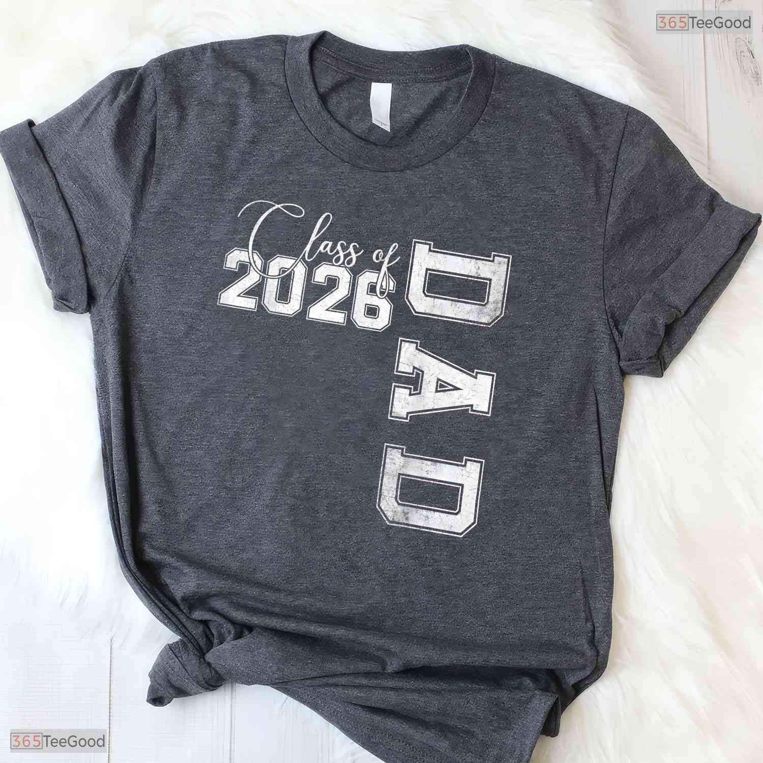 Senior Dad 2026 Proud Father Of A Class Of 2026 Graduate Celebration T-Shirt