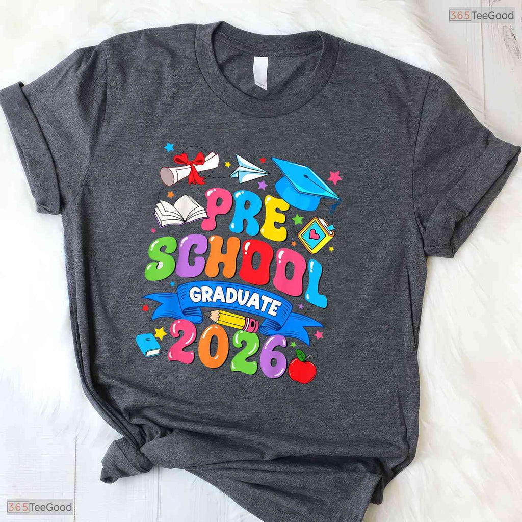 Pre-K Graduation Last Day Of School Preschool Graduate 2026 Youth T-Shirt