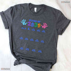 Class Of 2039 Handprint For Grades Kindergarten To 12th Graduation T-Shirt
