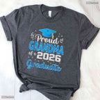Proud Grandmother Of A High School Senior 2026 Graduate Commemorative Shirt