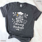 Class Of 2026 Culinary Arts Graduate Funny Food Cuisine Chef Graduation T-Shirt