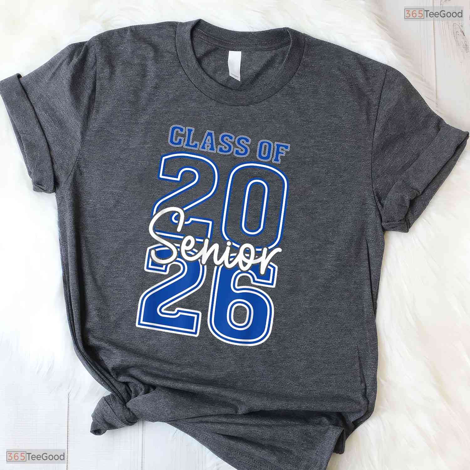 Class Of 2026 Senior Retro First Day Vintage High School Graduation Party Shirt