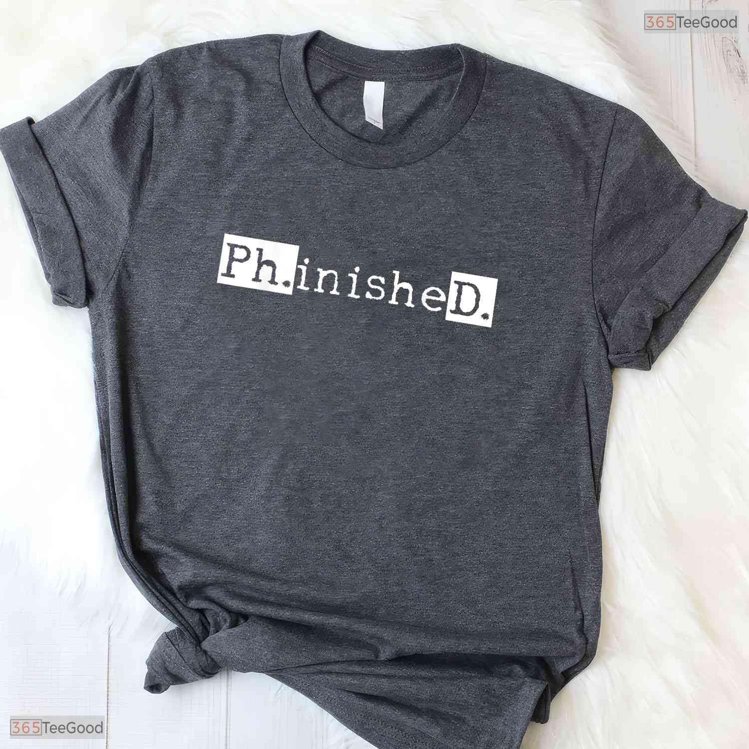 Proud PhD Graduate Doctorate Degree Student University Ceremony Party T-Shirt