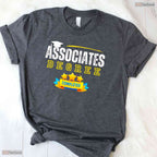 Proud Associates Degree Graduate College Alumni Celebration Party T-Shirt