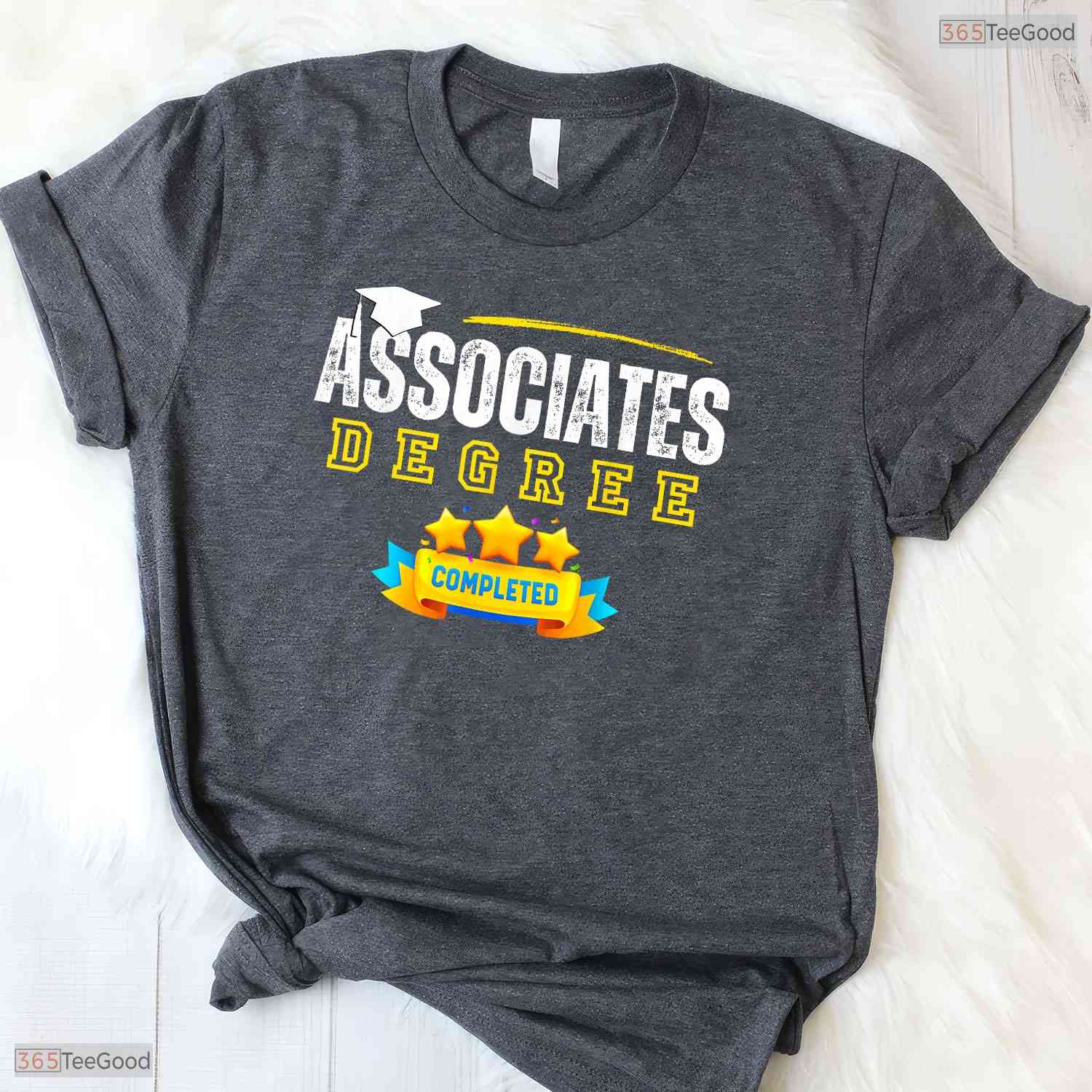 Proud Associates Degree Graduate College Alumni Celebration Party T-Shirt