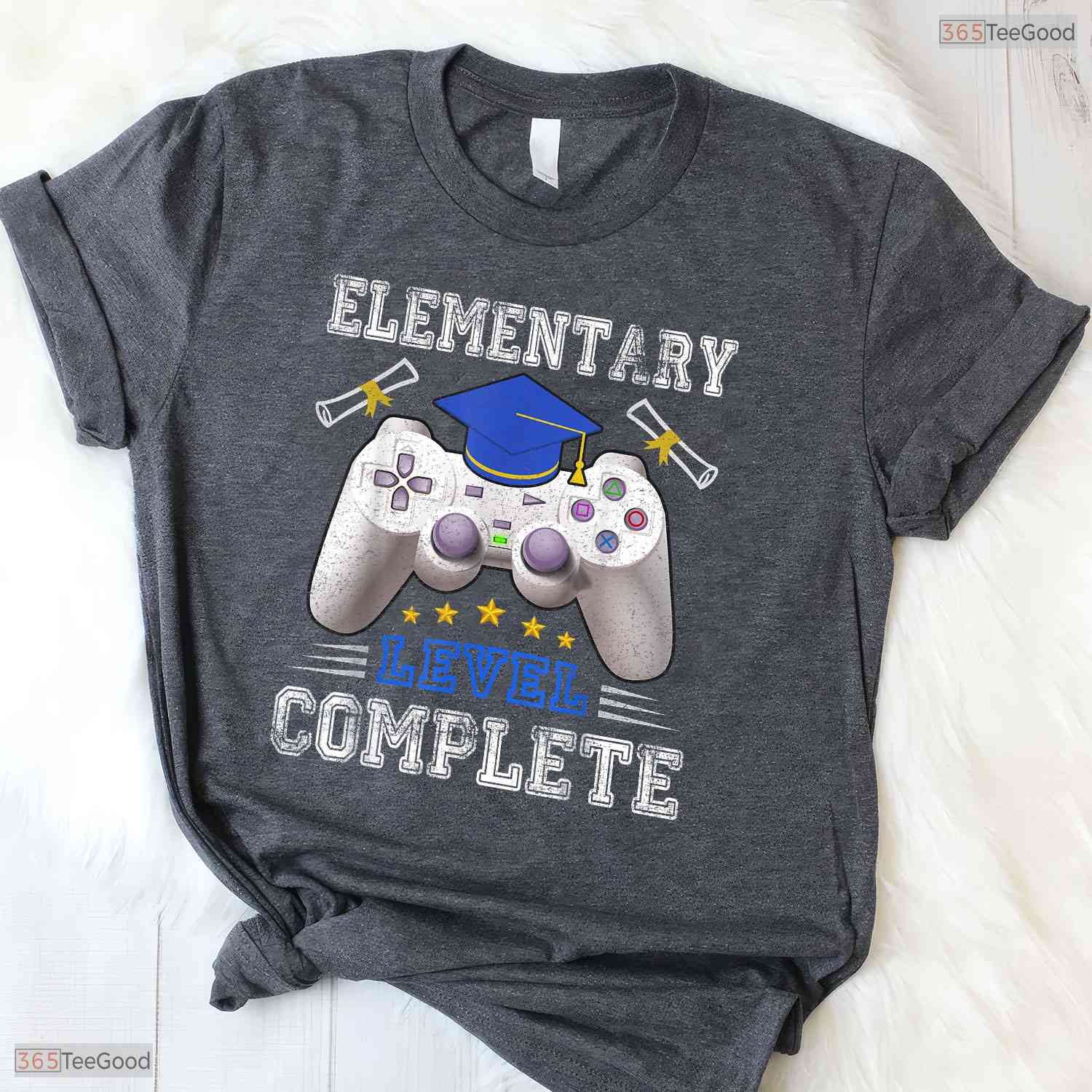 Elementary Level Complete Class Of 2026 Graduation Moving Up Youth T-Shirt