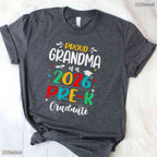 Proud Grandma Of A 2026 Pre-K Graduate Early Childhood Moving Up Ceremony T-Shirt