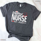 Graduate Registered Nurse Est 2026 Nursing School Medical Degree RN T-Shirt