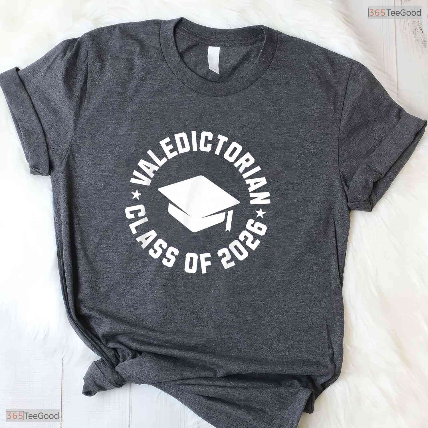 Valedictorian Class Of 2026 High School Graduate Highest Academic Honor Shirt