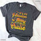 It Is My Graduation Cruise Vacation 2026 Graduate Cruising Family Trip T-Shirt