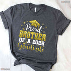 Super Proud Brother Of A 2026 Graduate High School Senior Commemoration Shirt