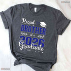 Proud Brother Of A Class Of 2026 Graduate Matching Family Party Shirt