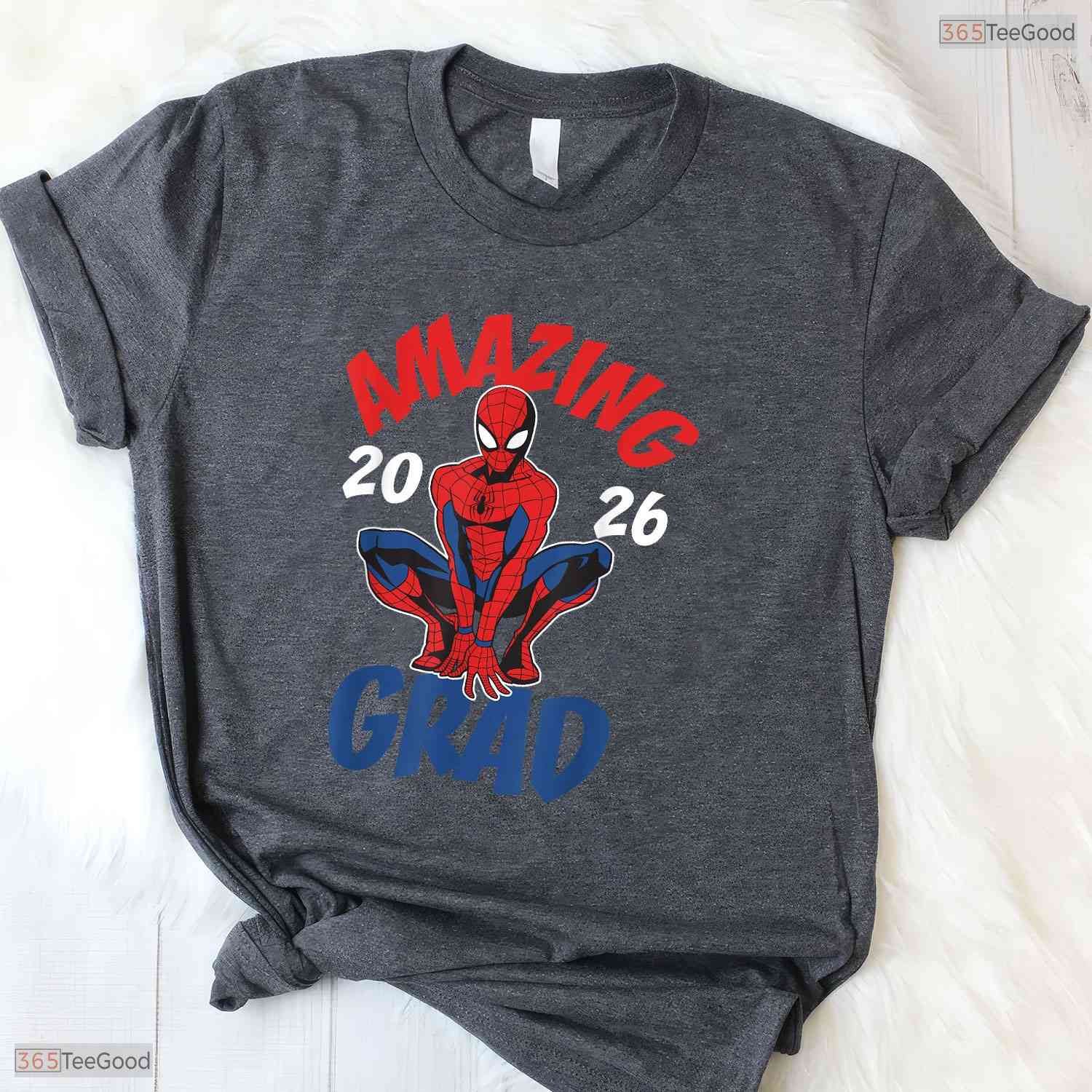 Comic Book Hero Style Amazing Graduation Class Of 2026 Senior Student Party T-Shirt