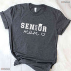 Matching Proud Mom Of A Class Of 2026 Graduate Senior High School Party T-Shirt