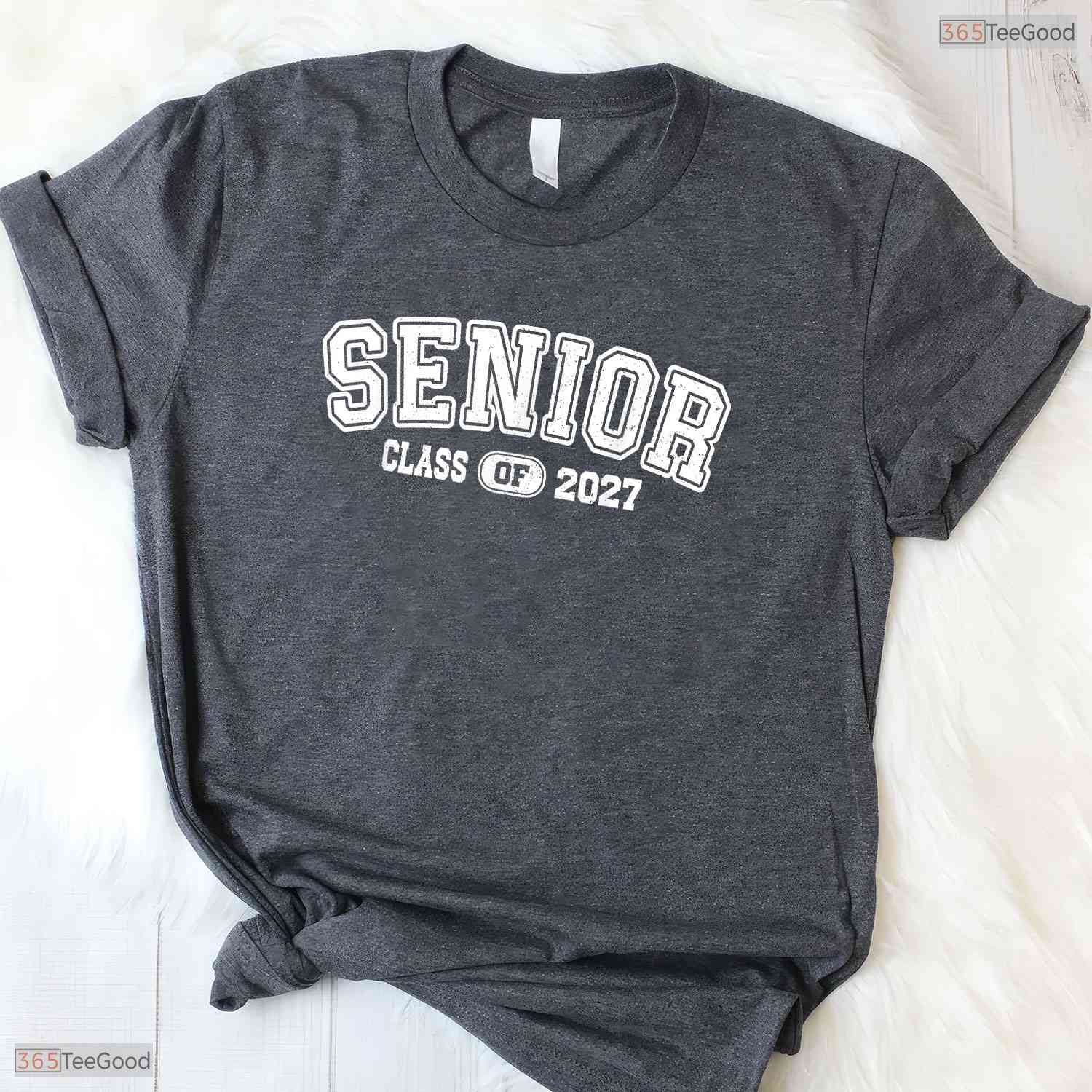 Senior 2027 Class Of 2027 Graduate High School College Commemorative Party T-Shirt