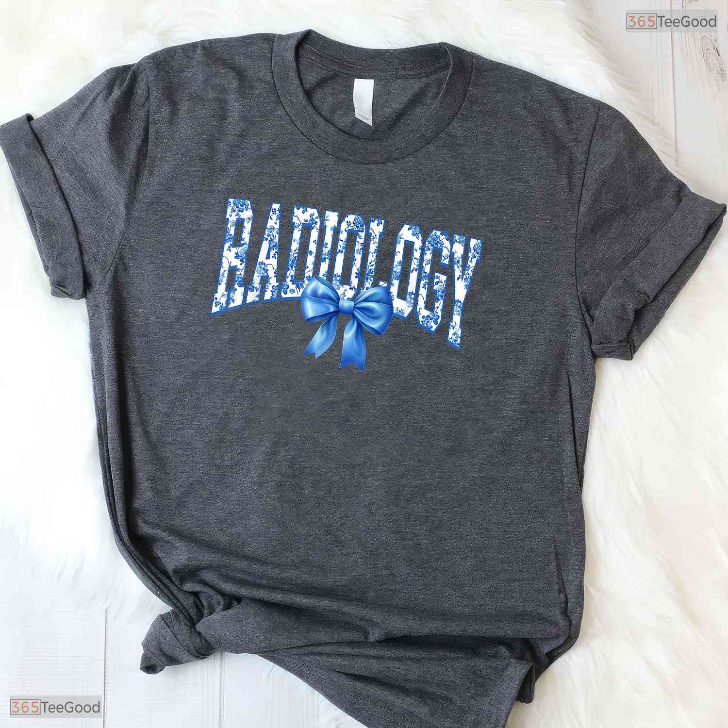 Cute Radiology Coquette Bow Xray Tech Medical Degree Graduate Commemoration T-Shirt